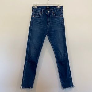 Citizens of Humanity Rocket Crop High Rise Skinny jeans